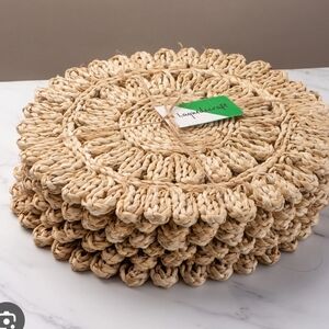 6 Handcrafted Woven Placemats